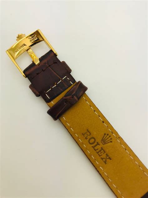 leather strap rolex replica|genuine Rolex leather straps.